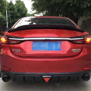 Alerón Trasero de Fibra de Carbono 100% Real de Alta Calidad Estilo R para Mazda 6 Atenza Attenzione 2014-2020 - Product Image 6