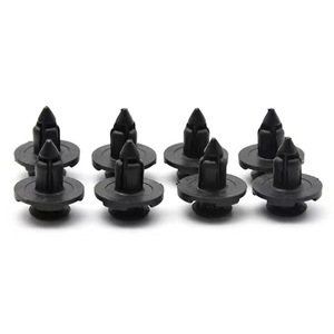 Push Nut Retaining <b>Ring</b> 6.83mm Metric For Fender Liner Bumper <b>Clips</b> Subaru Nissan Lexus - Product Image 4