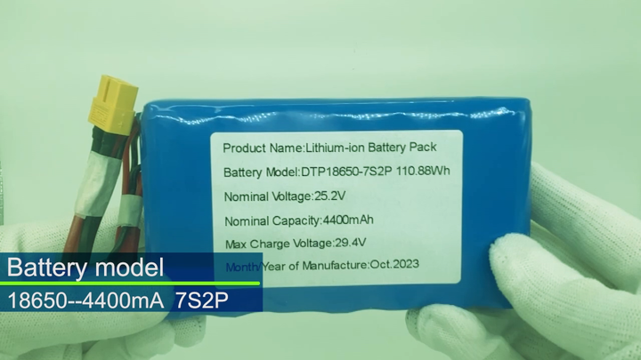 18650 5200mAh Rechargeable Battery Pack 1S