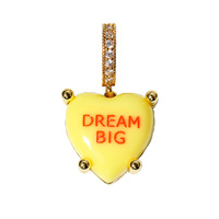 Collier Pendentif Cœur en Zircon Personnalisé « Palestine Libre » avec Breloque Lettre d'Amour – Accessoire de Mode pour Femme