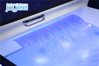Baignoire à hydromassage JOYEE pour spa intérieur avec jets de cascade larges, baignoire à remous, baignoires chaudes pour salle de bain