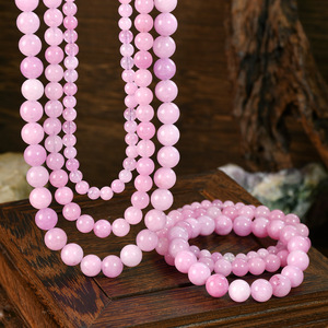 Collar de Spodumen Morado de Moda DAISY youf, Pulsera de Cuentas de <span class=keywords><strong>Jade</strong></span> para Mujer, Conjunto de Accesorios con Cuerda Elástica - Product Image 3