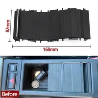 Housse de store enrouleur pour console centrale de voiture Porte-gobelet Rideau coulissant pour BMW Série 3 E46 316 318 320 325 328 51167038333