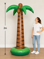 Arbre à noix de coco gonflable géant pour la publicité et la décoration de lieux extérieurs