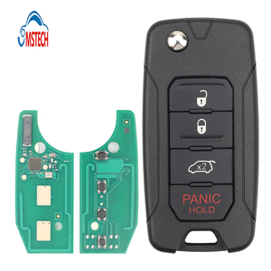 MS 3 + 1 nút 433Mhz mqb 48chip xe tự động điều khiển từ xa thông minh Key FCC ID: 2adftfi5am433tx với sip22 trống Uncut Blade - Product Image 1