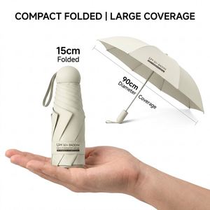 Nouvelle Arrivée Parapluie de Poche Automatique Pliant Mini Mignon Multicolore Promotionnel pour Entreprises - Product Image 3