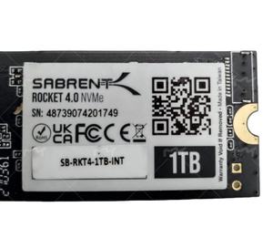 ฮาร์ดไดรฟ์4.0 1TB NVMe จรวดซาเบรนต์ - Product Image 1