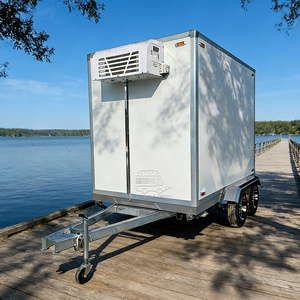 Semi-remorque frigorifique mobile de 40 pieds pour camion de restauration, remorque réfrigérée - Product Image 3