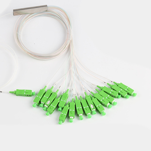 Thiết bị sợi quang 0.9mm 1M thép loại 1x16 SC/APC nối FTTH quang sợi PLC Splitter - Product Image 3