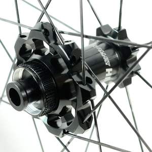 PASAK 700C ロード カーボン PCW 4550 40-60mm リムハイト 自転車 ホイール セット センターロック ディスクブレーキ ストレートスポーク 24本 29インチサイズ - Product Image 3