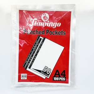 Protector de Hojas A4 Transparente Personalizado y Duradero con 11 Orificios y Superficie Lisa - Product Image 1