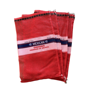 Bolsa de Malla Roja para Cebollas de 25 Kilos, Bolsa de Malla de Polipropileno para Cebollas - Product Image 3