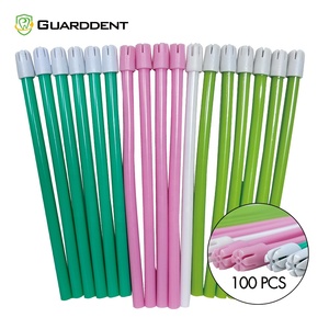 Eyectores de <span class=keywords><strong>saliva</strong></span> dentales desechables Guarddent con tubos de succión | Consejos codificados por colores para la identificación - Product Image 1