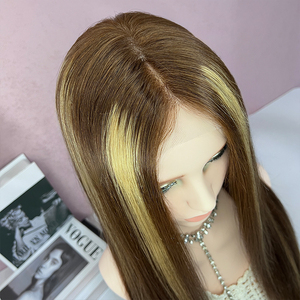 Peluca de Cabello Humano Remy Europeo Virgen de Alta Calidad para Mujer, Personalizable, con Base Mono y Cierre de Encaje 5x5 - Product Image 4