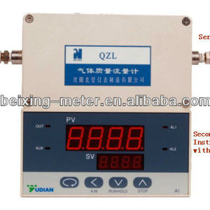 Durchfluss messgerät Medizinischer Sauerstoff/Gas-Massen durchfluss messer Durchfluss anzeige mit Totalisator - Product Image 3