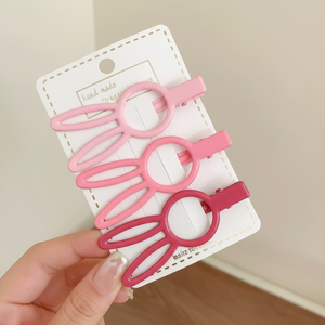 Mollette di moda di tendenza da 5cm eleganti scintillanti per ragazze mollette in metallo con perline e paillettes vendita all'ingrosso - Product Image 2