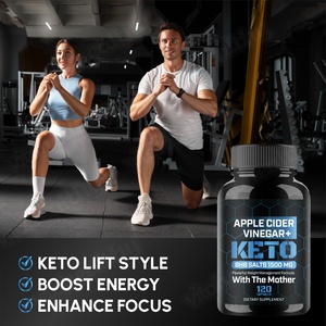 Vitahealthy OEM/ODM Capsules Keto au Vinaigre de Cidre de Pomme Végétalien 1500MG Sels de BHB pour Adultes Gestion du Poids Amélioration de l'Endurance - Product Image 6