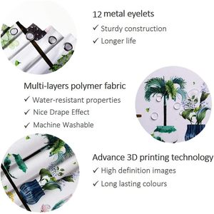 Heureux souvenirs 3D bohème fleur salle de bain rideau coloré imprimé fleuri belle lumineuse décor à la maison personnalisé Stock - Product Image 3