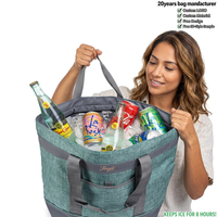 Sac à déjeuner isotherme de grande taille, de qualité supérieure, personnalisé, pour femmes, pour le camping, la randonnée, les courses, imperméable, avec isolation en mousse