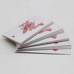 Etiquetas colgantes y etiquetas/Camiseta Etiqueta colgante blanca Etiquetas de precio de papel redondo para ropa - Product Image 2