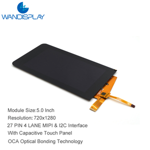 หน้าจอสัมผัส TFT LCD IPS ขนาด 5 นิ้ว ความละเอียด <span class=keywords><strong>1280x720</strong></span> พร้อมอินเทอร์เฟซ MIPI จากโรงงานโดยตรง - Product Image 4
