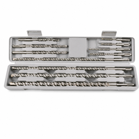 Jeu de forets pour marteau perforateur SDS Plus, 11 pièces, forets pour béton, 5-20 mm, forets pour marteau rotatif, 460 mm de long, pour la construction