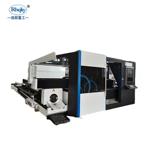 Cortador láser de metal Rbqlty 4020 6000W CNC máquinas de corte por láser de fibra para chapa