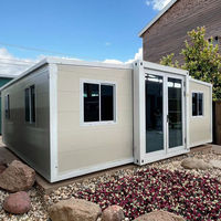 Maison conteneur extensible personnalisée de 40 pieds, duplex, kits préfabriqués, villa, chambre à coucher, asiatique, étanche
