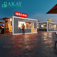Kiosque de Café de Luxe Mobile, Maison Pliante, Cabine Modulaire Préfabriquée, Maison Capsule, Mini Boutique Conteneur