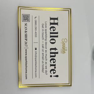 Low MOQ manufacturer wholesale custom size custom paper card printing - Product Image 4