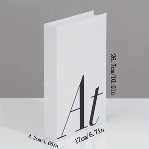 Scatola Portaoggetti per <span class=keywords><strong>Libri</strong></span> con Stampa Opaca, Decorazioni per <span class=keywords><strong>Libri</strong></span> in Stile Retrò, Perfetta per Scrivania e Libreria - Product Image 2