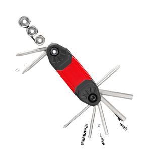 Kit de Herramientas de Reparación de Bicicletas Personalizado 16 en 1, Juego de Llaves Hexagonales para Mantenimiento y Reparación de Bicicletas de Montaña con Acabado Electrochapado - Product Image 1