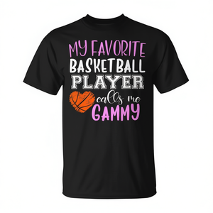 Mon joueur de basket-ball préféré m'appelle Gammy T-Shirt - Product Image 2