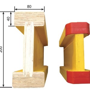 Poutre en bois H20 imperméable pour coffrage en <span class=keywords><strong>béton</strong></span>, fabriquée en Chine - Product Image 1