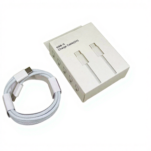 Câble de charge rapide certifié PD tressé de type C vers <span class=keywords><strong>Lightning</strong></span> et de type C vers C pour appareils PD20W/PD30W Plug and Play - Product Image 1