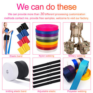Tùy Chỉnh Chất Lượng Cao Nylon Dệt Kim Ban Nhạc Silicone Vải Chống Trượt Ban Nhạc Đàn Hồi Màu Da Ban Nhạc Đàn Hồi - Product Image 2
