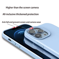 Coque de téléphone portable en silicone liquide personnalisée 2024 avec emballage pour iPhone 6 7 8 Plus X Xr Xs Max