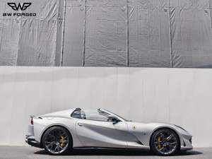 Jantes en alliage forgé pour <span class=keywords><strong>Ferrari</strong></span> 812 GTS Super 19-20 pouces 5x112 5x120 rayons en aluminium 35mm 100mm Hyper Black Aftermarket <span class=keywords><strong>4x4</strong></span> - Product Image 2