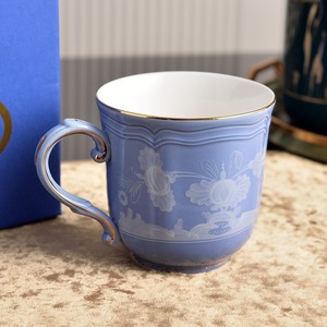 European Casual Rustic Style Luxury Vintage Flower Afternoon Decorative Porcelain Bone China Eco-Friendly Tea Coffee <b>Cup</b> <b>Saucer</b> - Product Image 5