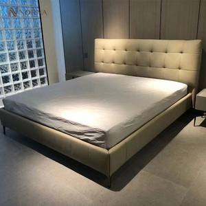 Ensembles de <span class=keywords><strong>chambre</strong></span> à <span class=keywords><strong>coucher</strong></span> Offre Spéciale lit de luxe style simple lit double rembourré moderne 1.8m 2m lit king size - Product Image 4