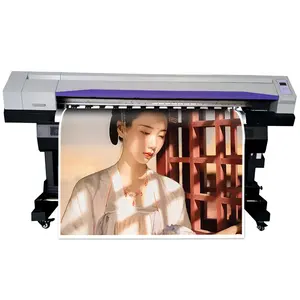 1.6m Santos XP600 eco solvent wide format printer outdoor banner/tarpaulin/vinyl printer