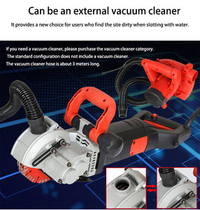 <span class=keywords><strong>Scanalatrice</strong></span> Elettrica Portatile per Muri per Calcestruzzo e Mattoni Macchina per Tracciatura e Taglio - Product Image 3