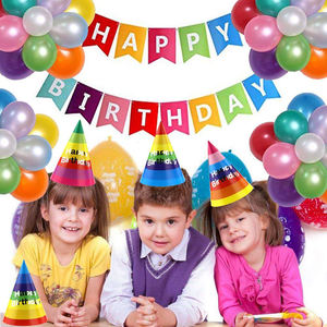 מסיבת יום הולדת ילדים מבוגרים שמח יום הולדת כובע - Product Image 2