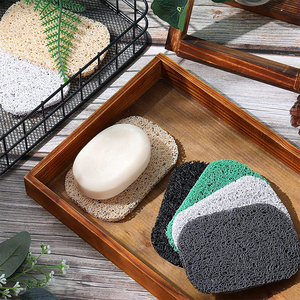 Almohadillas Elevadoras para Jabón Personalizadas al por Mayor, Bandeja para Jabón Libre de PVC, Soporte Cuadrado de Silicona para Jabón de Baño <span class=keywords><strong>y</strong></span> <span class=keywords><strong>Ducha</strong></span>, Antideslizante <span class=keywords><strong>y</strong></span> Autodrenante - Product Image 3