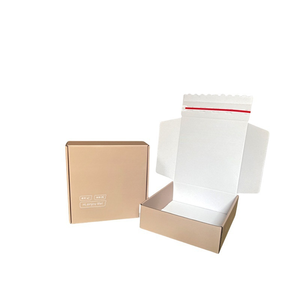 Tùy chỉnh sóng gấp hộp giấy in màu cửa sổ thư mục cho bao bì sản phẩm cá nhân hộp màu - Product Image 1