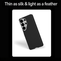 Étui de téléphone portable magnétique de luxe en fibre de carbone pour Samsung Galaxy S25 Plus S26, étui de téléphone antichoc