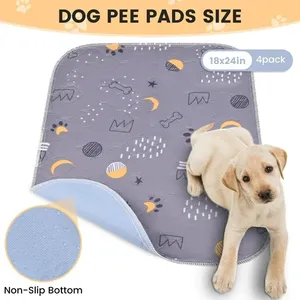 High Quality Washable Pee Pad For Dogs Reusable Pet Training Pads Puppy Training Products