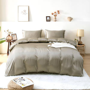 Juego <span class=keywords><strong>de</strong></span> Sábanas <span class=keywords><strong>de</strong></span> Seda <span class=keywords><strong>de</strong></span> 19 mm, Juego <span class=keywords><strong>de</strong></span> Cuatro Piezas con Funda Nórdica, Sábanas Suaves <span class=keywords><strong>de</strong></span> Seda <span class=keywords><strong>de</strong></span> Morera - Product Image 3