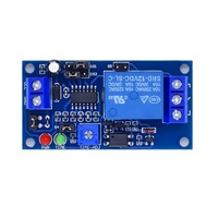 Module de relais temporisé 12V normalement ouvert avec réglage du temps pour applications de détection de vibrations