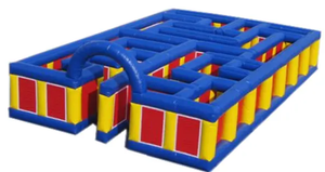 Commercial Grade Black <b>Inflatable</b> Halloween Maze Game <b>Inflatable</b> Haunted <b>House</b> Maze for Party - Product Image 5